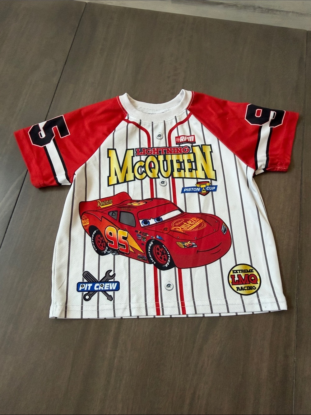 Disney Cars Graphic Tee Set - Red, Light Blue, Orange - Picture 2 of 5